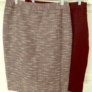 2 Simply Styled Pencil Skirts New w/Tags